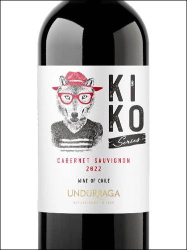 фото Undurraga Kiko Series Cabernet Sauvignon Ундуррага Кико Сериес Каберне Совиньон Чили вино красное