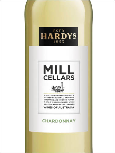 фото Hardys Mill Cellars Chardonnay Хардис Милл Селларз Шардоне Австралия вино белое