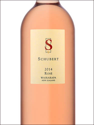 фото Schubert Rose Wairarapa Шуберт Розе Вайрарапа Новая Зеландия вино розовое
