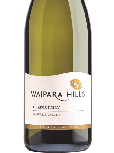 фото Waipara Hills Chardonnay Waipara Valley Вайпара Хиллс Шардоне Долина Вайпара Новая Зеландия вино белое