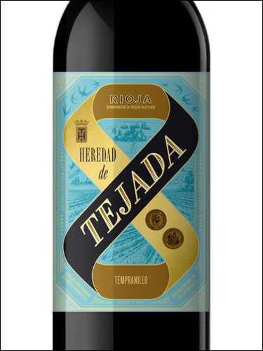 фото вино Heredad de Tejada Tempranillo Rioja DOCa 