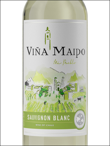 фото Vina Maipo Mi Pueblo Sauvignon Blanc Винья Майпо Ми Пуэбло Совиньон Блан Чили вино белое