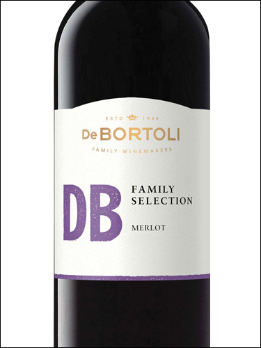 фото De Bortoli DB Family Selection Merlot Де Бортоли ДиБи Фэмили Селекшн Мерло Австралия вино красное