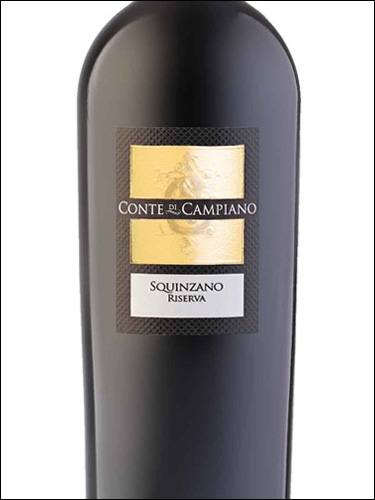 фото Conte di Campiano Squinzano Riserva DOC Конте ди Кампиано Сквинцано Ризерва Италия вино красное