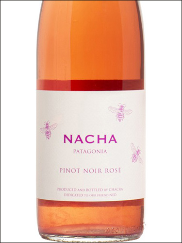 фото Bodega Chacra Nacha Pinot Noir Rose Patagonia Бодега Чакра Нача Пино Нуар Розе Патагония Аргентина вино розовое