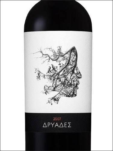 фото Domaine Glinavos Dryades Epirus PGI Домен Глинавос Дриадес Эпир Греция вино красное