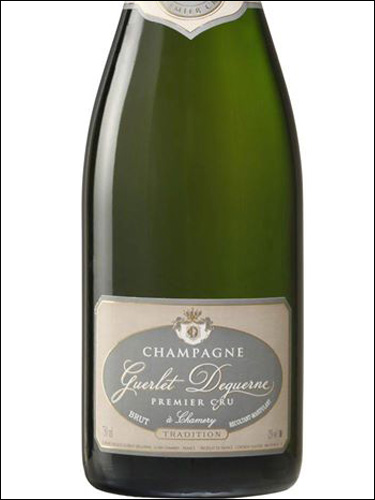 фото Champagne Guerlet Deguerne Chamery Premier Cru Tradition Brut Шампань Герле Дегерн Шамери Премье Крю Традисьон Брют Франция вино белое
