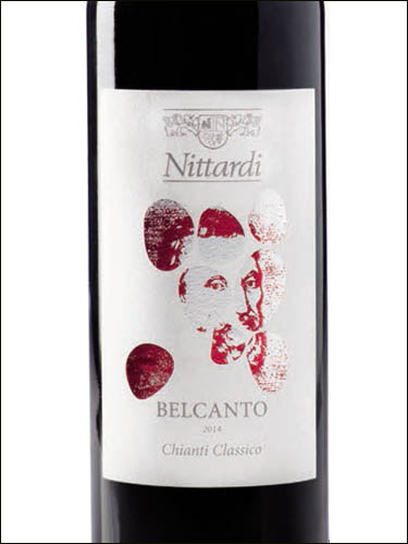 фото Nittardi Belcanto Chianti Classico DOCG Ниттарди Вельканто Кьянти Классико Италия вино красное