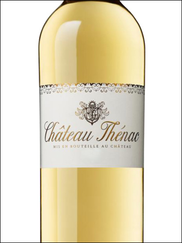 фото Chateau Thenac Blanc Cotes de Bergerac AOC Шато Тенак Блан Кот де Бержерак Франция вино белое