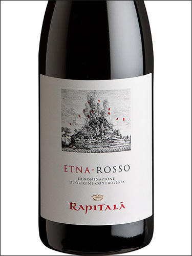 фото Rapitala Etna Rosso DOC Рапитала Этна Россо Италия вино красное