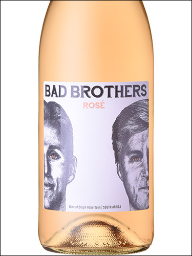 фото Bad Brothers Rose Бэд Бразерс Розе ЮАР вино розовое