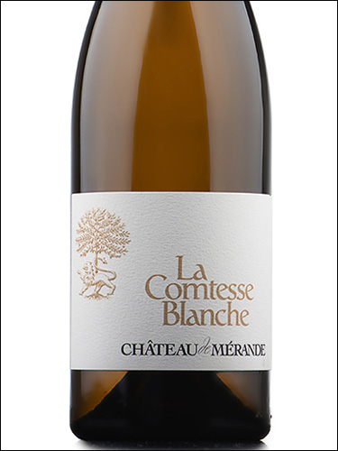 фото Chateau de Merande La Comtesse Blanche Roussette de Savoie AOC Шато де Меранд Ля Комтес Бланш Русет де Савуа Франция вино белое