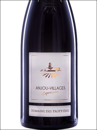 фото Domaine des Trottieres Expression Anjou Villages AOC Домен де Тротьер Экспрессьон Анжу Вилляж Франция вино красное