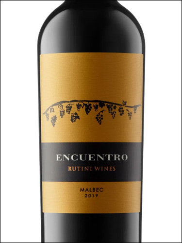фото Rutini Wines Encuentro Malbec Рутини Вайнс Энкуэнтро Мальбек Аргентина вино красное