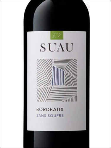 фото Suau Bordeaux Rouge AOC Сюо Бордо Руж Франция вино красное