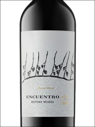 фото Rutini Wines Encuentro Barrel Blend Рутини Вайнс Энкуэнтро Баррель Бленд Аргентина вино красное