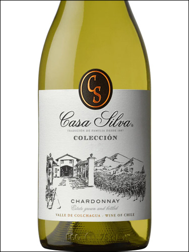 фото Casa Silva Coleccion Chardonnay Каса Сильва Колексьон Шардоне Чили вино белое