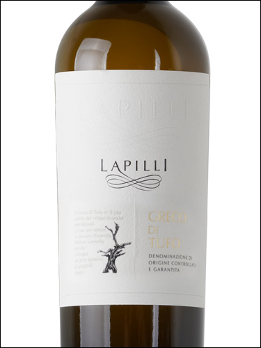 фото Botter Lapilli Greco di Tufo DOCG Боттер Лапилли Греко ди Туфо Италия вино белое