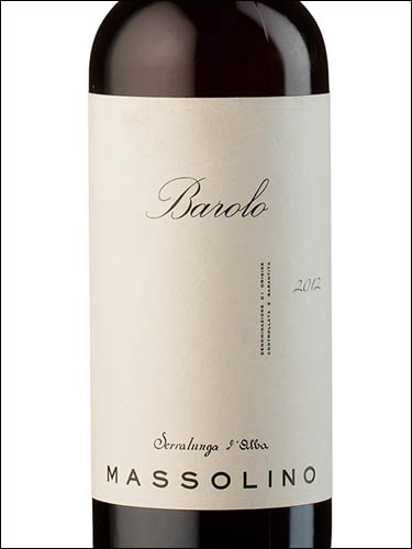 фото Massolino Barolo DOCG Массолино Бароло Италия вино красное