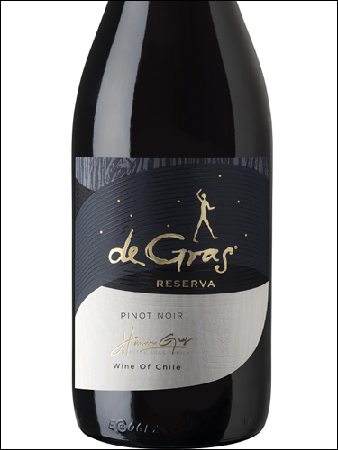 фото de Gras Reserva Pinot Noir де Грас Резерва Пино Нуар Чили вино красное