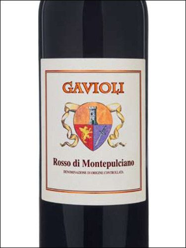 фото Gavioli Rosso di Montepulciano DOC Гавиоли Россо ди Монтепульчано Италия вино красное