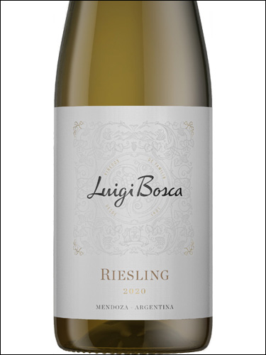 фото Luigi Bosca Riesling Луиджи Боска Рислинг Аргентина вино белое
