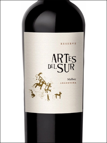 фото Artes del Sur Reserva Malbec Артес дель Сур Ресерва Мальбек Аргентина вино красное