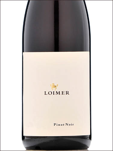 фото Loimer Pinot Noir Niederosterreich Лоймер Пино Нуар Нидеростеррайх Австрия вино красное
