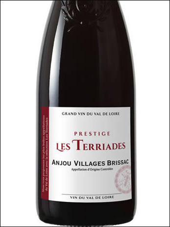 фото Prestige Les Terriades Anjou Villages Brissac AOC Prestige Les Terriades Anjou Villages Brissac AOC Франция вино красное