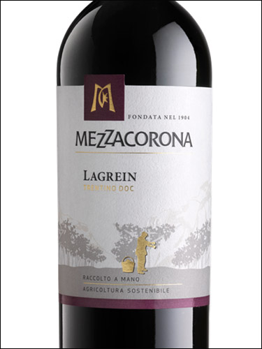 фото Mezzacorona Lagrein Trentino DOC Медзакорона Лаграйн Трентино Италия вино красное